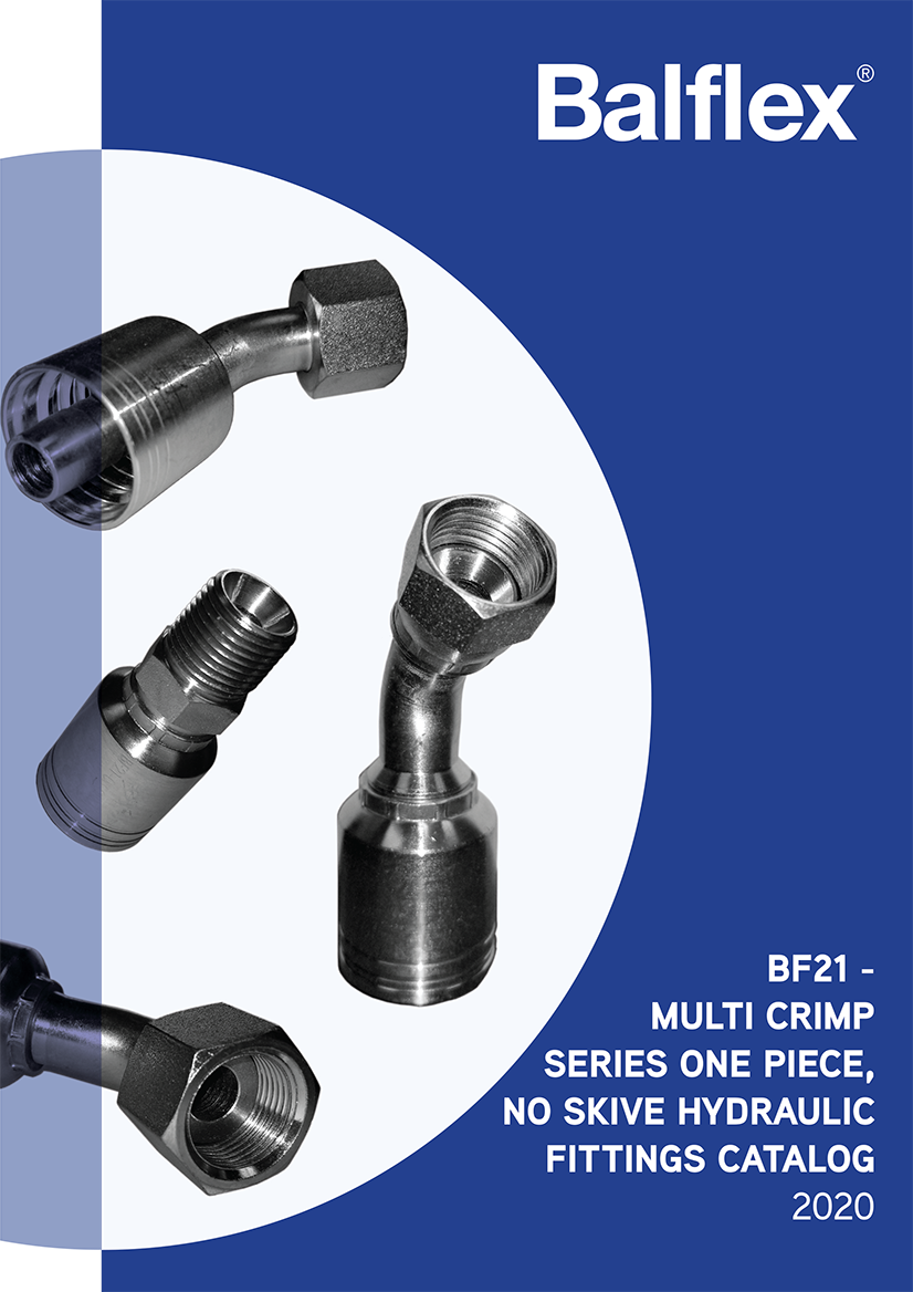 Balflex® USA Products Catalog - One Piece Hose Fittings BF21 Multicrimp