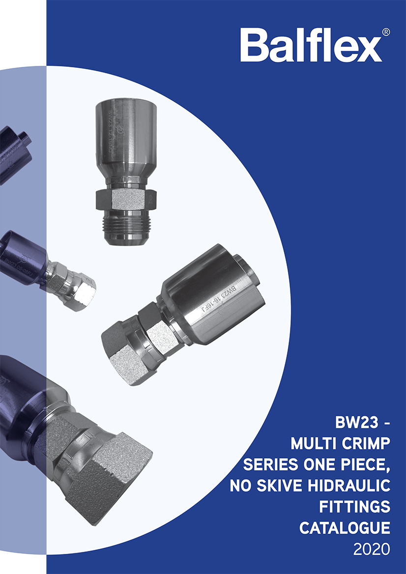 Balflex® USA BW23 Series Products Catalog - One piece hydraulic crimp fittings