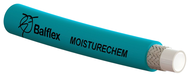 Balflex® Moisturechem Thermoplastic Hose - Blue, pin-pricked special polyurethane.